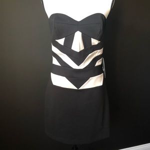 NWT BCBGeneration Strapless Cocktail Dress